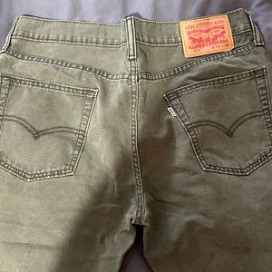 Levi's 514 Men's Green Jeans